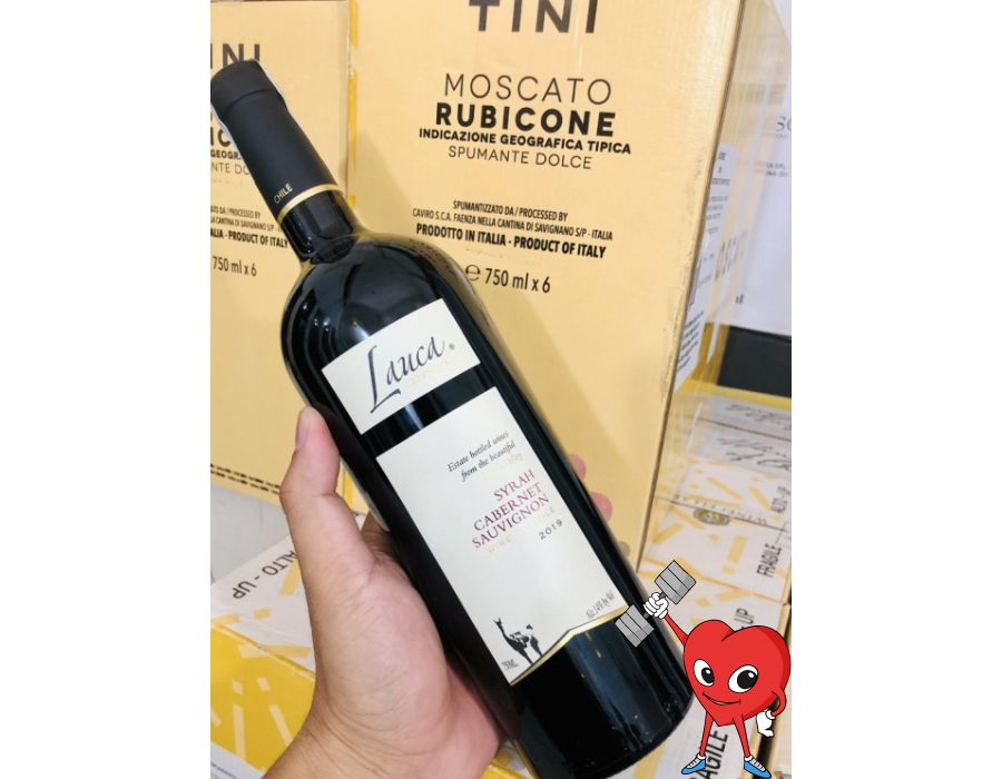 Rượu vang CHILE LAUCA RESERVA SHIRAZ - Giá siêu nhiều ưu đãi