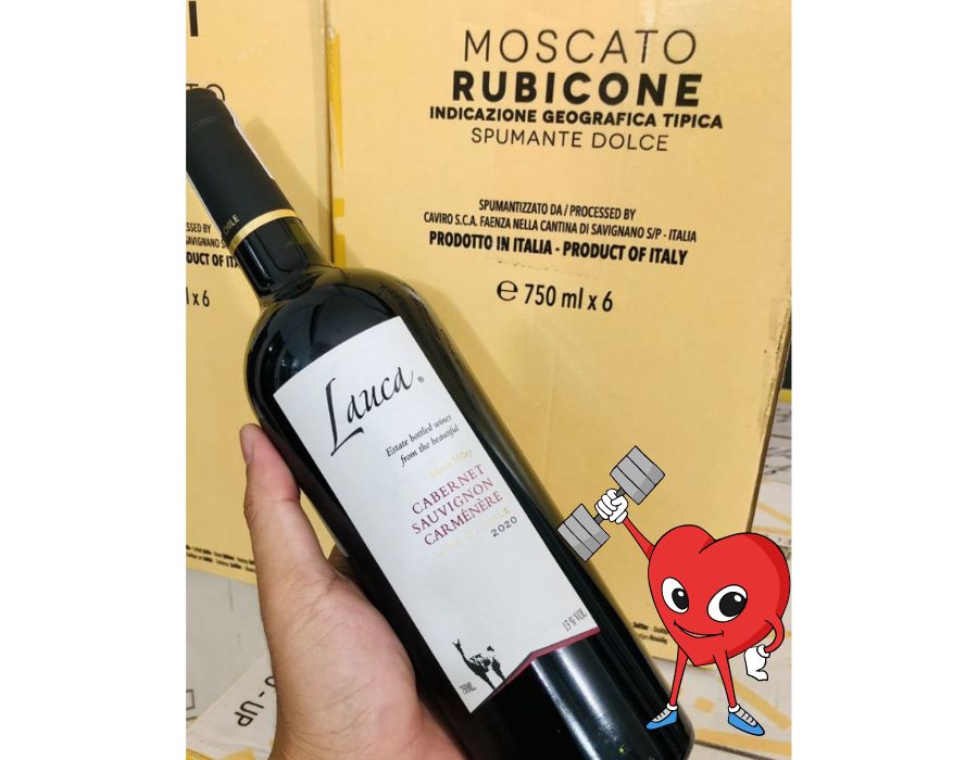 Rượu vang CHILE Lauca - Giá tưởng cao ai ngờ lại quá rẻ