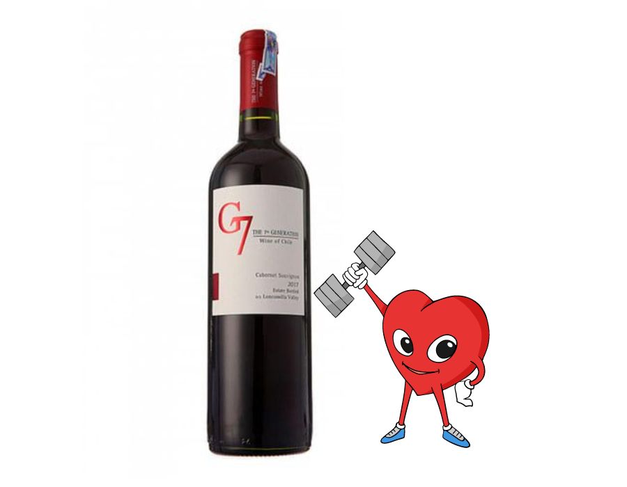 Rượu vang CHILE NHẬP G7 CLASICO CAB SAU - Giá giảm cực kì mạnh
