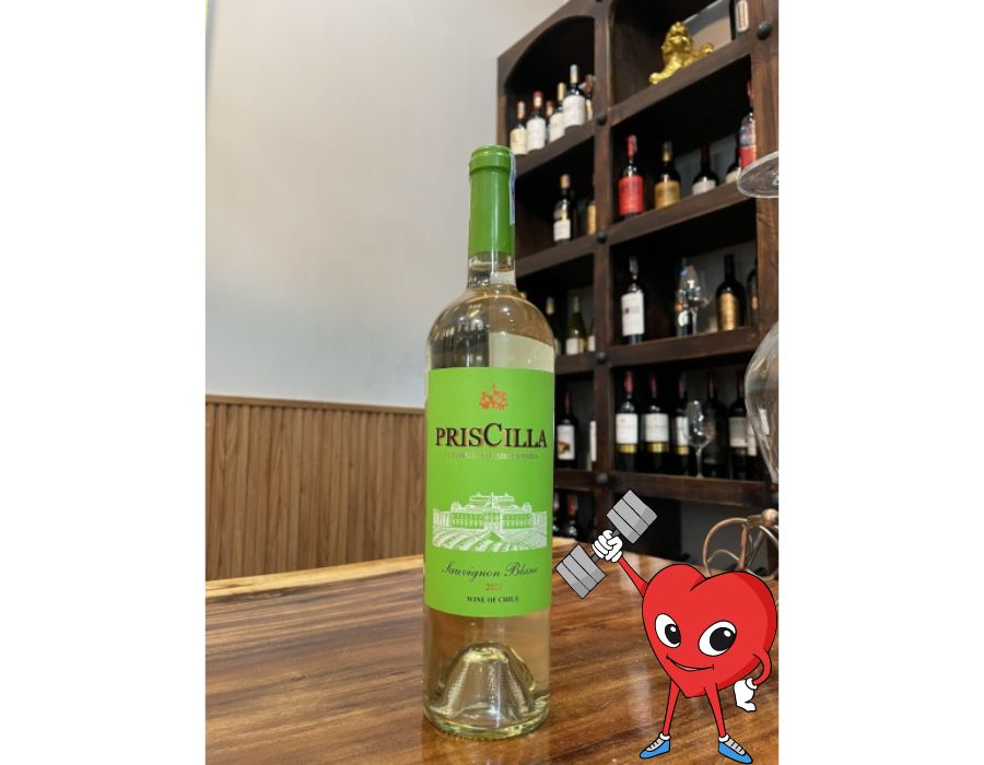 Rượu vang CHILE PRISCILLA SAUVIGNON BLANC - Giá giảm ngập tràn ưu đãi nha