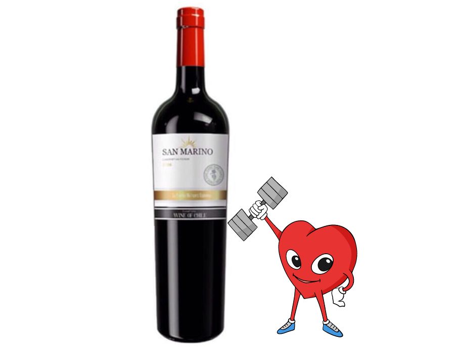Rượu vang CHILE SAN MARINO CABERNET SAUVIGNON - Giá giảm sâu mạnh