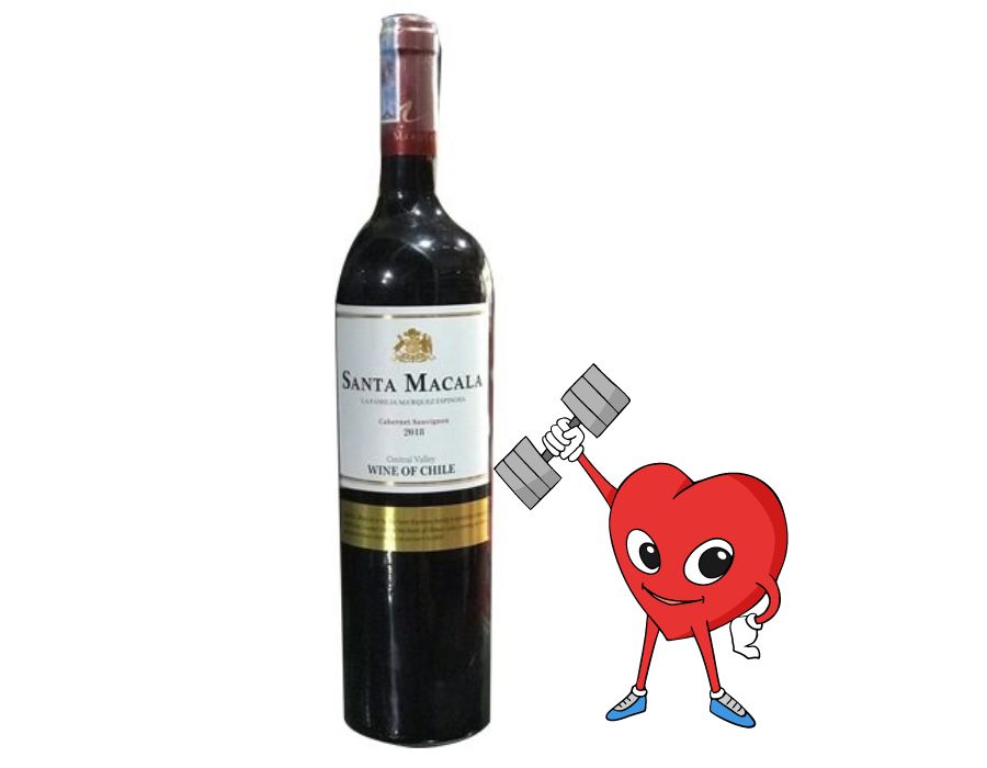 Rượu vang CHILE SANTA MACALA CABERNET SAUVIGNON - Giá giảm khủng khiếp