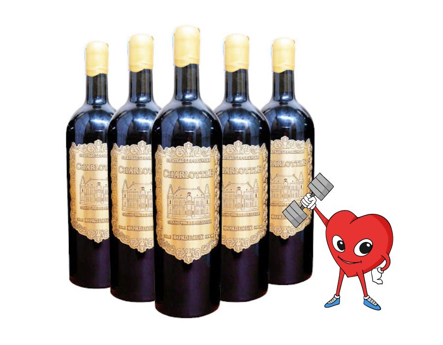 Rượu vang Pháp CHARLOTTE GRAND VIN DE BORDEAUX - Giá rẻ chạm đích