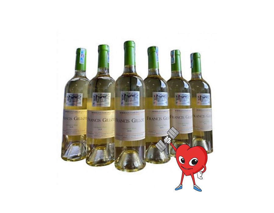 Rượu vang Pháp FRANCIS GILLOT SAUVIGNON BLANC - Giá giảm khô máu luôn