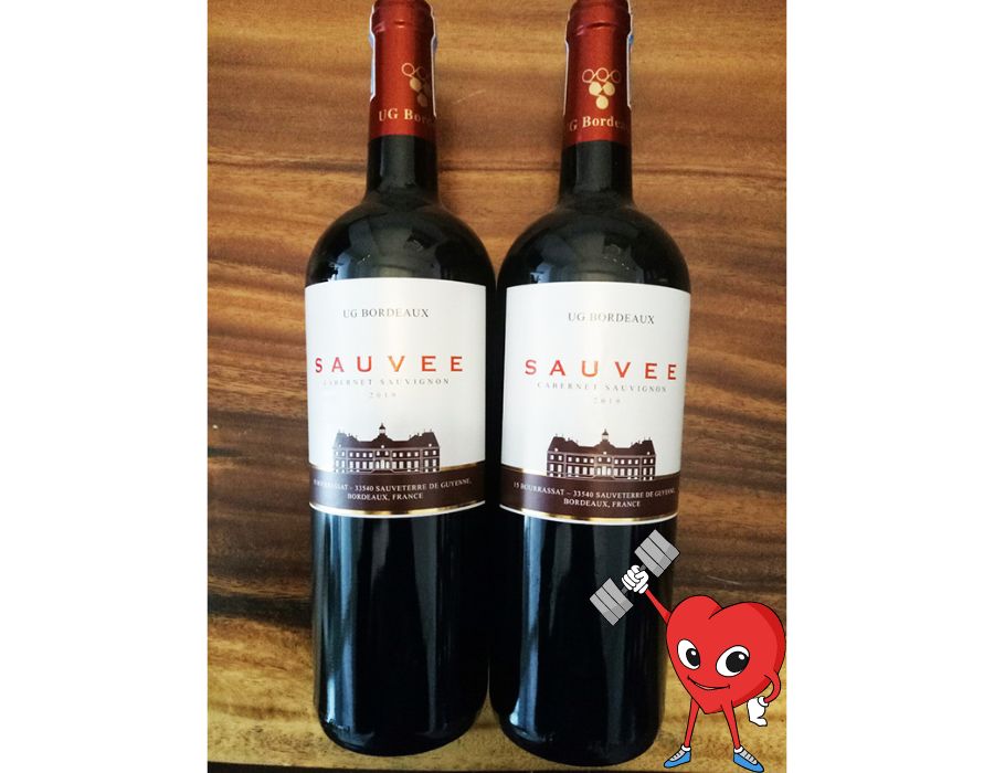 Rượu vang Pháp SAUVEE CABERNET SAUVIGNON 750ml - Giá giảm cạn mốc thấp nhất