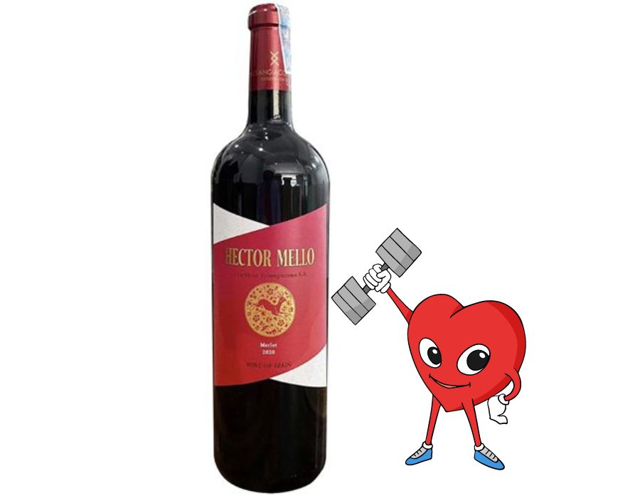 Rượu vang Tây Ban Nha HECTOR MELLO MERLOT - Giá cả siêu phải chăng