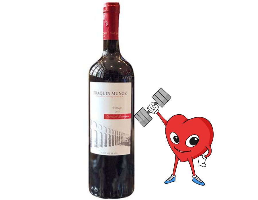 Rượu vang Tây Ban Nha JOAQUIN MUNOZ CABERNET SAUVIGNON - Giá siêu siêu rẻ