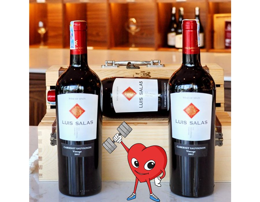 Rượu vang TBN LUIS SALAS CABERNET SAUVIGNON - Giá rẻ quá trời quá đất