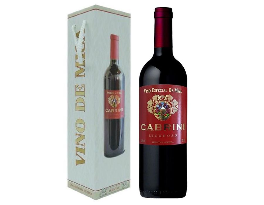 Rượu vang lễ CABRINI LICOROSO 750 ML - Giá rẻ nhất HCM