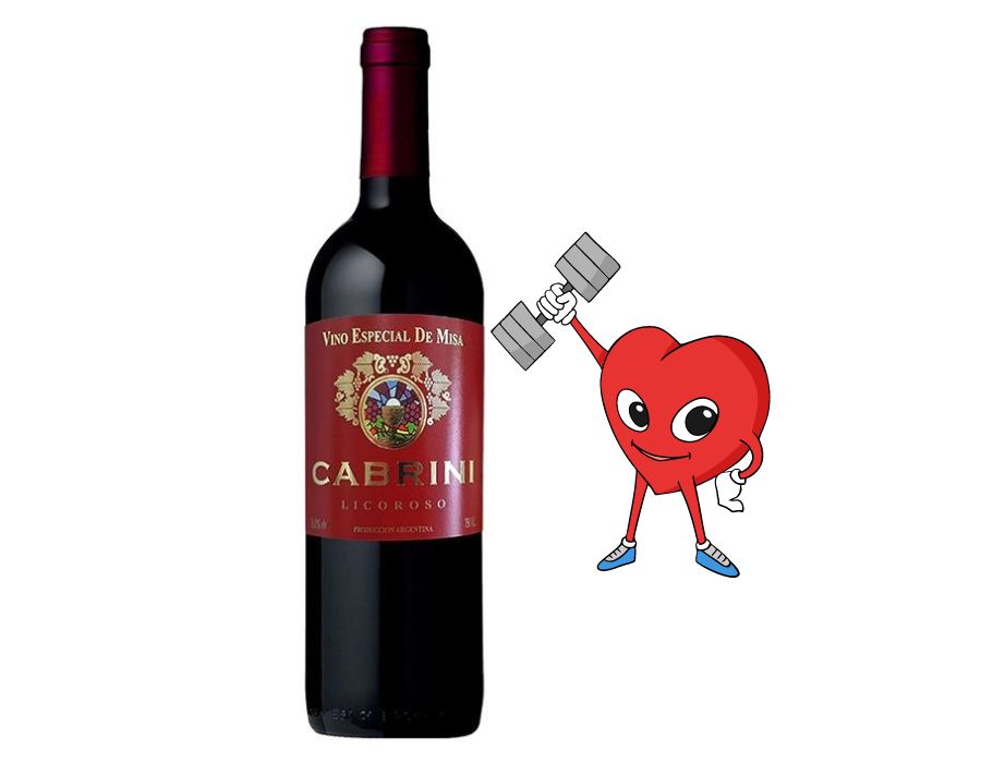 Rượu vang lễ CABRINI LICOROSO 750 ML - Giá rẻ nhất HCM