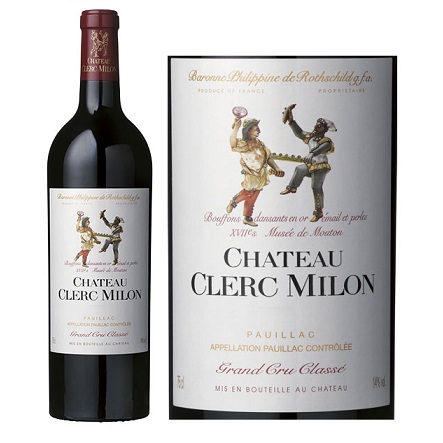 Vang Chateau Clerc Milon 2018 - Vang đỏ 14,5 độ - Nhập khẩu Pháp