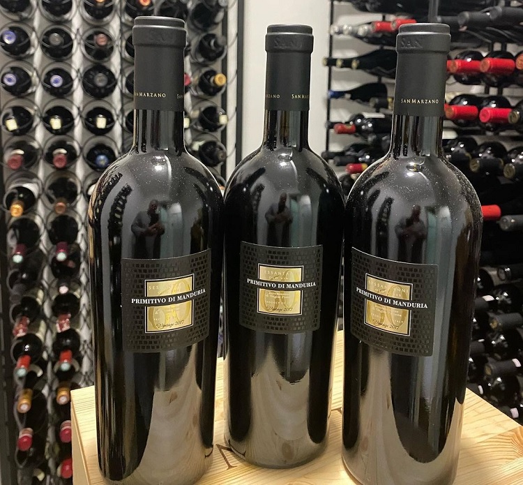 Vang 60 Primitivo - San Marzano - Vang đỏ 14,5 độ - Nhập khẩu Ý