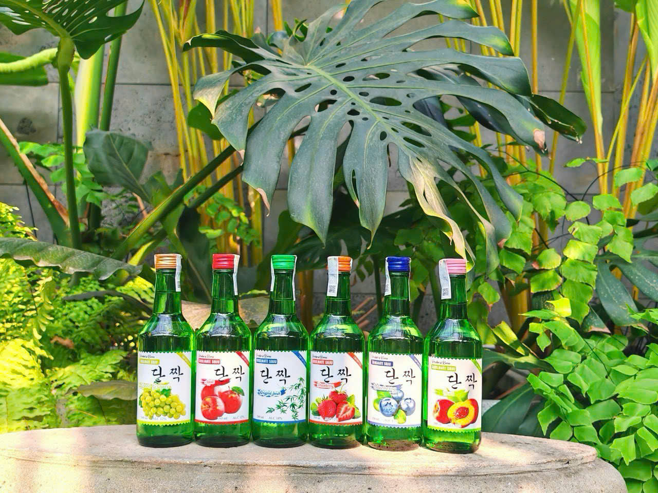 Rượu Soju Hàn Quốc Soulmate 360ml - Thùng 20 Chai - Mix Các Loại