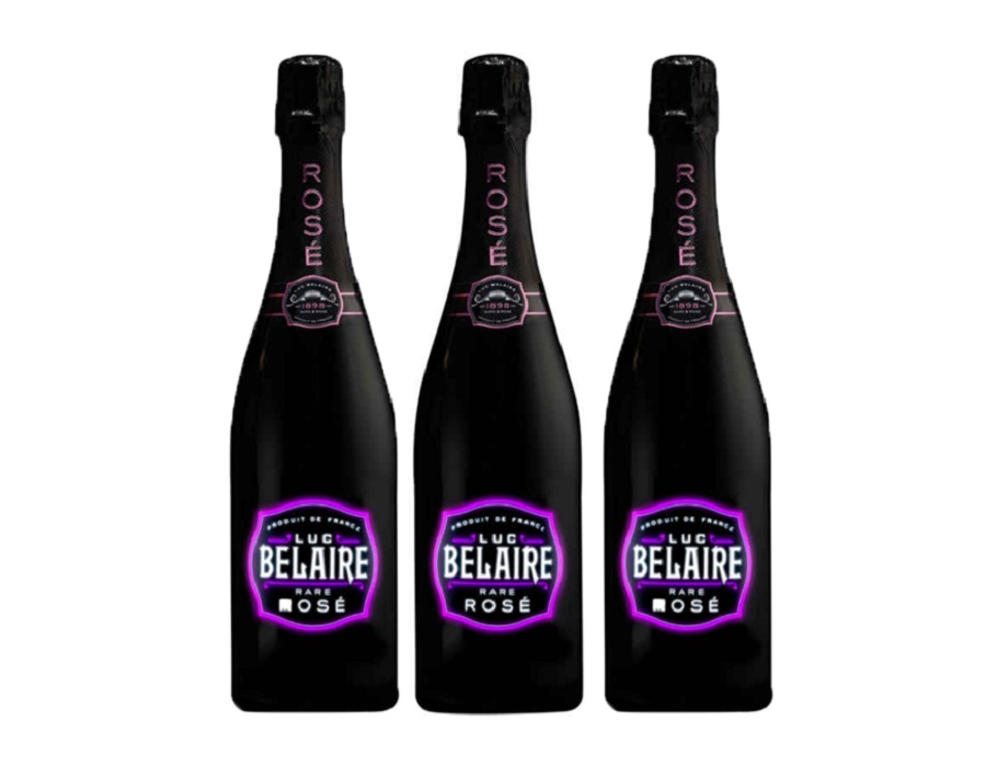 Rượu vang pháp Luc Belaire Rare Rose (Đèn)