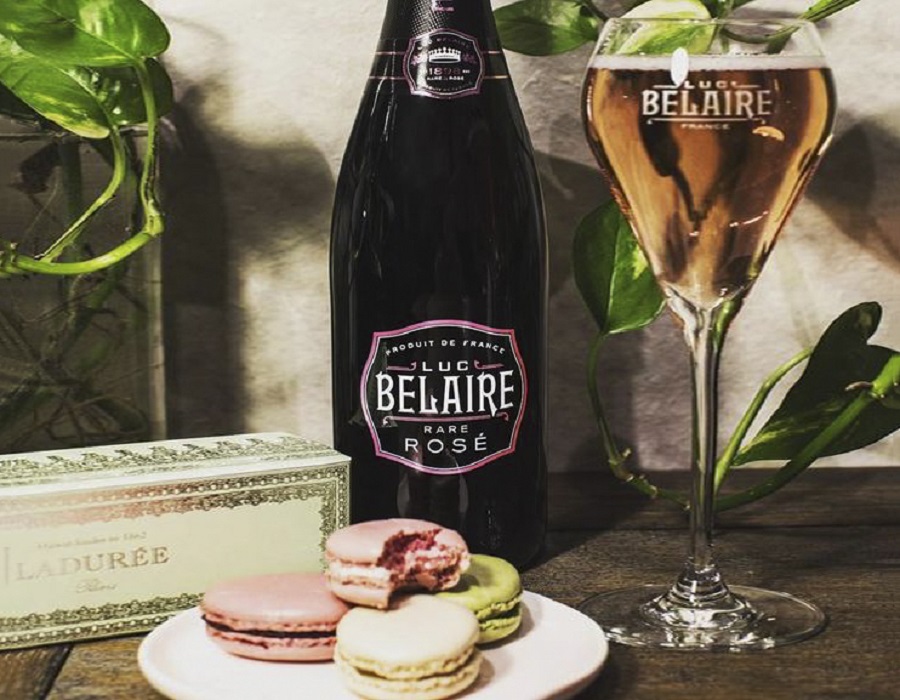 Rượu vang pháp Luc Belaire Rare Rose (Đèn)