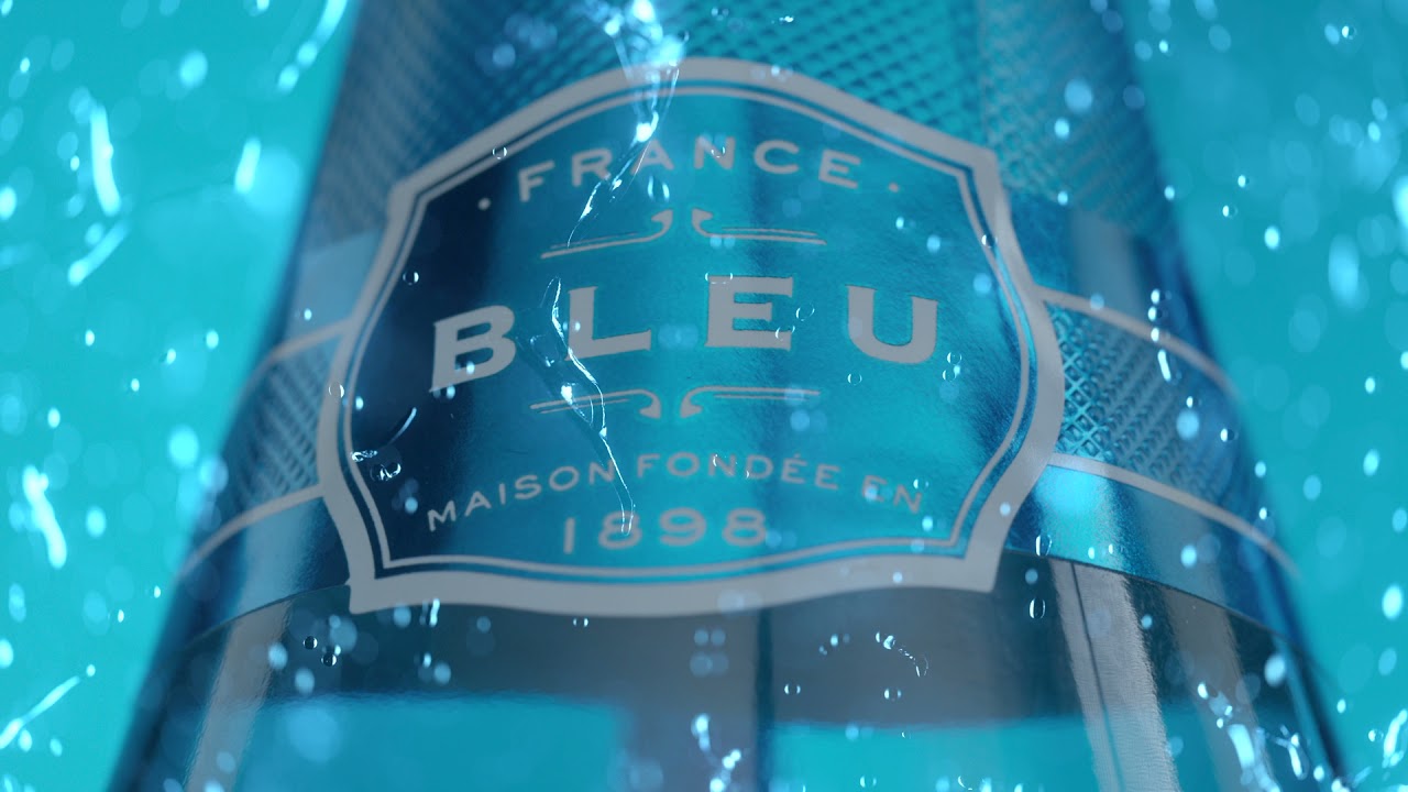 Rượu vang Luc Belaire Bleu - Vang nổ 12,5 độ - Nhập khẩu Pháp