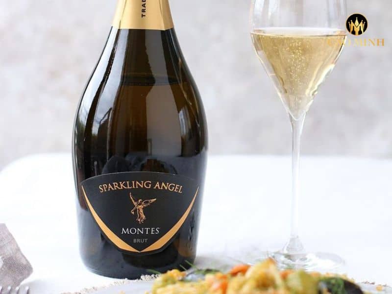 Vang Montes Sparkling Angel - Vang nổ 12,5 độ - Nhập khẩu Chile