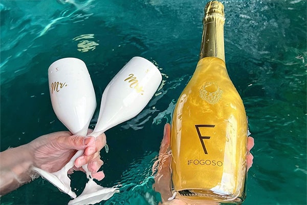 Rượu Vang Fogoso Oro - Vang nổ 5,5 độ - Nhập khẩu Tây Ban Nha
