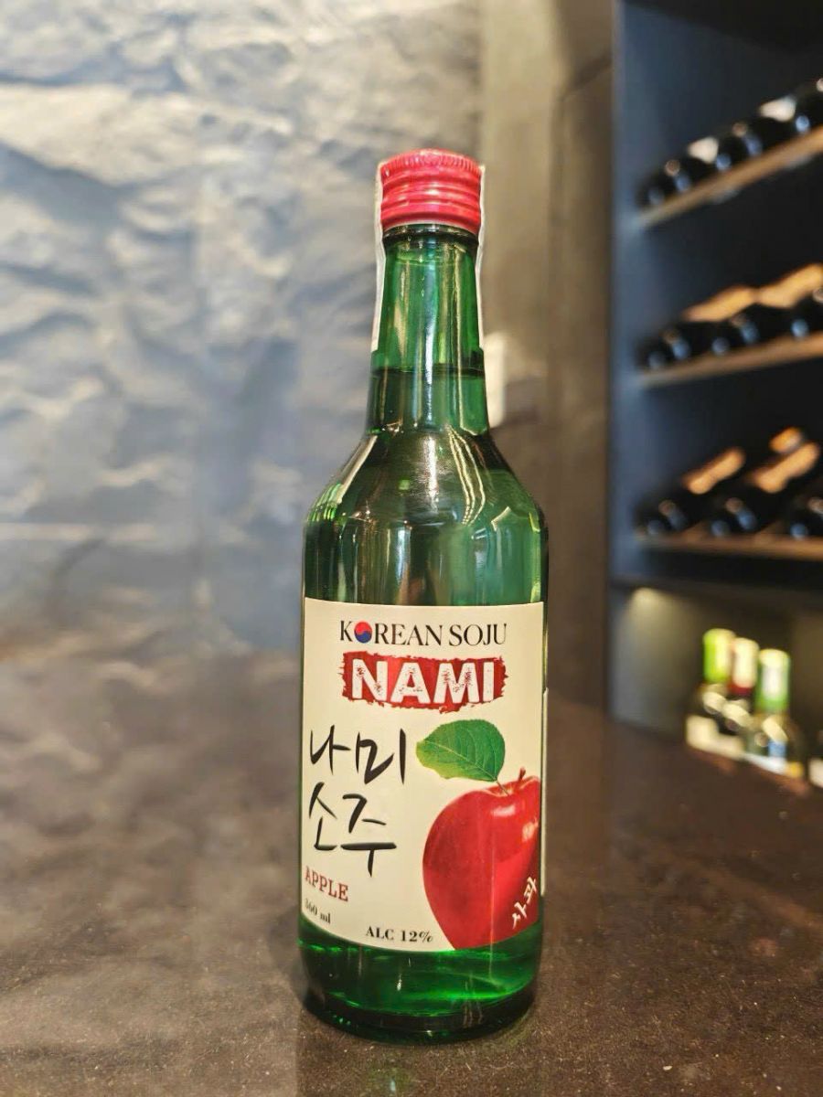 Rượu Soju Hàn Quốc Vị Táo - Thùng 20 Chai